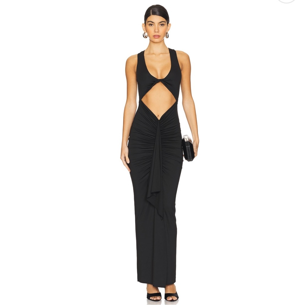 Superdown |  Amai Maxi Dress in BLACK